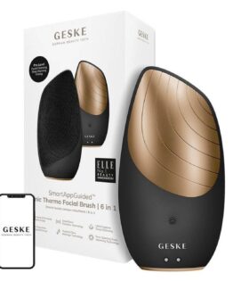 Geske Sonic Thermo Facial Brush 6in1 Gray